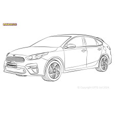 Silent Bloc Powerflex Kia Cerato BD (2018-)