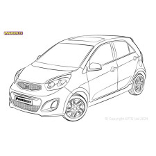Silentblock Powerflex Kia Picanto TA & JA (2011-)