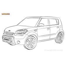 Silent Bloc Powerflex Kia Soul AM (2008 - 2013)