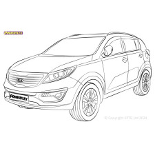 Silentblock Powerflex Kia Sportage SL (2010 - 2015)