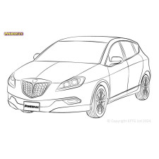 Silentblock Powerflex Lancia Delta Gen 3 (2008 - 2014)