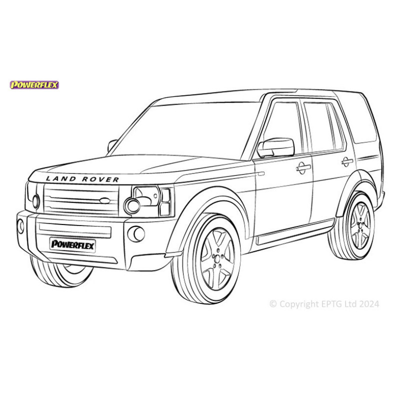 Silent Bloc Powerflex Land Rover Discovery 3 / LR3 (2004 - 2009)Array