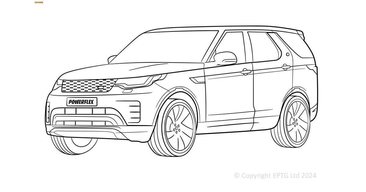 Silentblock Powerflex Land Rover Discovery 5 L462 (2017-)
