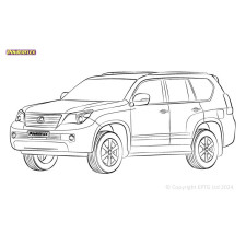 Silent Bloc Powerflex Lexus GX 460 (2009-)