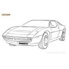 Silent Bloc Powerflex Maserati Merak (1972 - 1983)