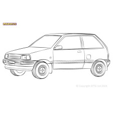 Silentblock Powerflex Mazda 121 (1987 - 1996)