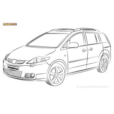 Silent Bloc Powerflex Mazda 5 CR19 (2004 - 2010)