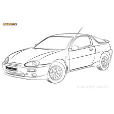 Silentblock Powerflex Mazda MX-3 (1992 - 1998)