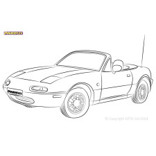 Silentblock Powerflex Mazda MX-5, Miata, Eunos Mk1 NA (1989-1998)