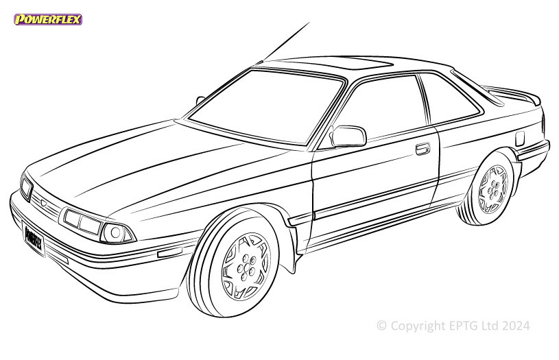 Powerflex Silentblock Mazda MX-6 (1988- 1998)Array