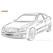 Silent Bloc Powerflex Mercedes-Benz Classe C CL203 Sport-Coupe/CLC (2000-2011)