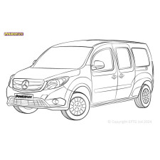 Silentblock Powerflex Mercedes-Benz Citan (2012 - 2021)