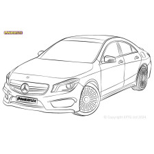 Silentblock Powerflex Mercedes-Benz CLA W117 & W156 (2012-2016)