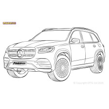 Silent Bloc Powerflex Mercedes-Benz GLE, GLS C167 / V167 / X167 (2018-)