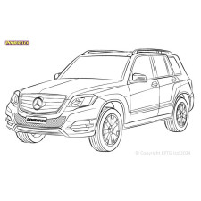 Silentblock Powerflex Mercedes-Benz GLK X204 (2008 - 2015)