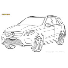 Silentblock Powerflex Mercedes-Benz Class M, GLE, GL, GLS W166 / X166 (2011-)