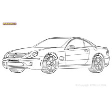 Silent Bloc Powerflex Mercedes-Benz SL R230 (2002-2011)