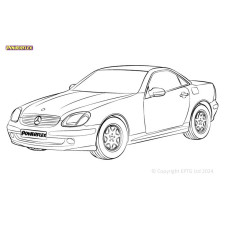 Silentblock Powerflex Mercedes-Benz SLK R170 (1998 - 2004)