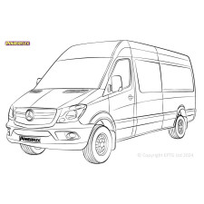 Silent Bloc Powerflex Mercedes-Benz Sprinter 906 (2007-)