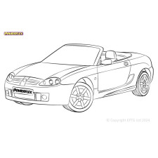 Silentblock Powerflex MG MGTF (2002-2009)