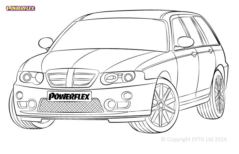 Silent Bloc Powerflex MG ZT 260 (2003-2005)Array