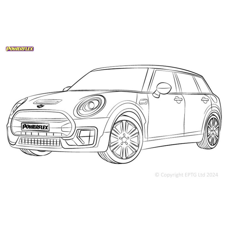Silentblock Powerflex Mini F54 Clubman Gen 2 (2015-)Array