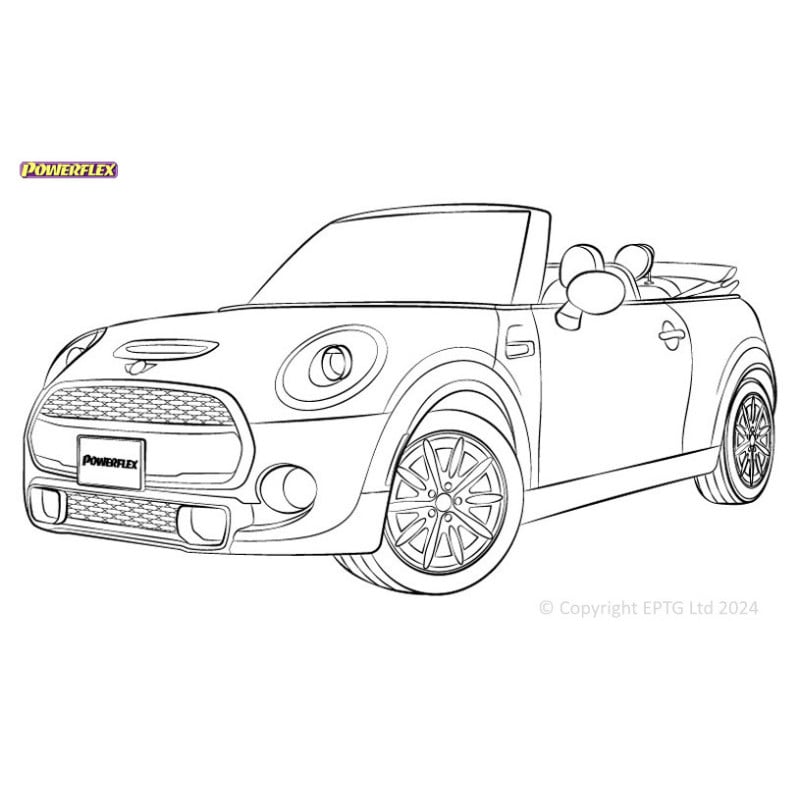 Silent Bloc Powerflex Mini F57 Cabriolet (2014-)Array