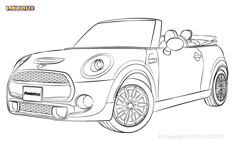 Silent Bloc Powerflex Mini F57 Cabriolet (2014-)Array