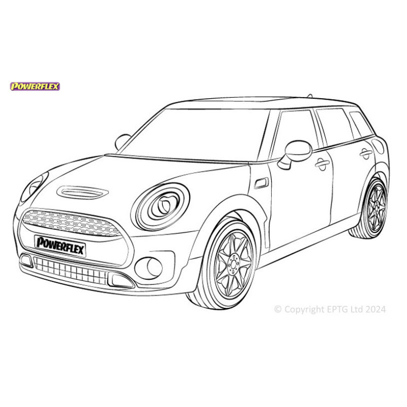 Silent Bloc Powerflex Mini R55 Clubman Gen 1 (2007 - 2014)Array