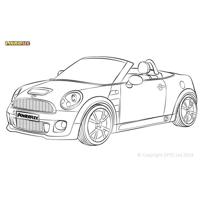 Silentblock Powerflex Mini R59 Roadster (2012 - 2015)Array
