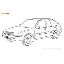 Silentblock Powerflex Mitsubishi Colt RC, RD, RE (1984 - 1990)