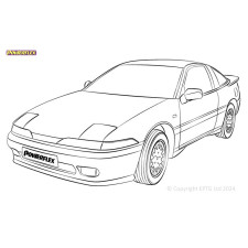Powerflex Silentblock Mitsubishi Eclipse (1990 - 1993)