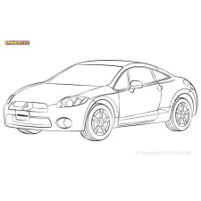 Silent Bloc Powerflex Mitsubishi Eclipse (2000 - 2012)