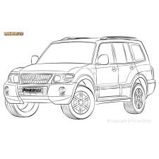 Silent Bloc Powerflex Mitsubishi Shogun V7 (2000-2006)
