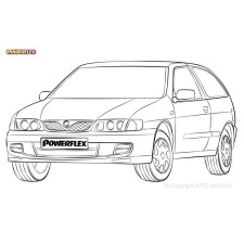 Powerflex Silentblock Nissan Almera (1995 - 2006)