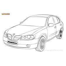 Silentblock Powerflex Nissan Almera (2007 - 2011)
