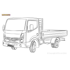 Silentblock Powerflex Nissan Cabstar F24M & F24W (2006 - 2013)