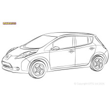 Silent Bloc Powerflex Nissan Leaf (2011 em diante)