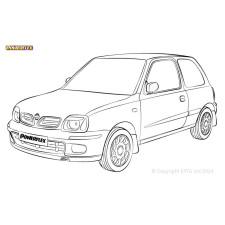 Silentblock Powerflex Nissan Micra K11 - Gen2 (1992 - 2002)