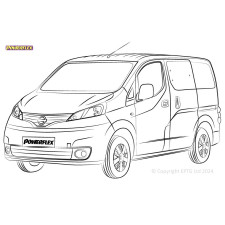 Silent Bloc Powerflex Nissan NV200 (2009-2017)