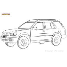 Silentblock Powerflex Nissan Pathfinder (1996 - 2004)