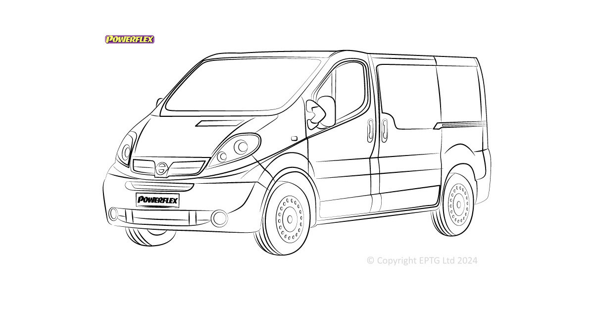 Silentblock Powerflex Nissan Primastar (2001-)