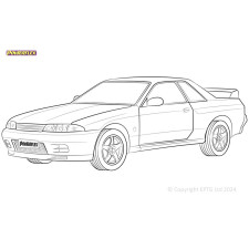 Silentblock Powerflex Nissan Skyline R32 2WD Incl. GTS, GXI, & GTST (1989 - 1993)