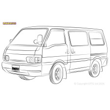 Silent Bloc Powerflex Nissan Vanette HC23 (1994 - 2002)