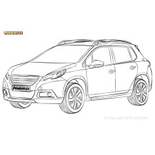 Silent Bloc Powerflex Peugeot 2008 (2013-2019)