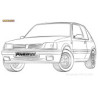 Silentblock Powerflex Peugeot 205 GTi(1985-1998)