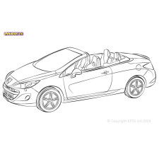 Silent Bloc Powerflex Peugeot 308 incl. CC (2007-2014)