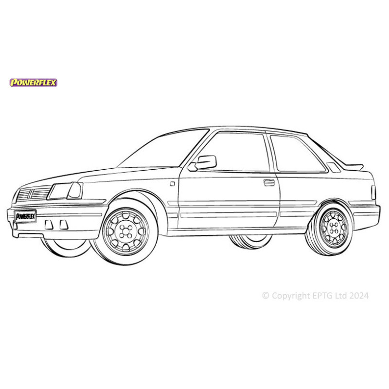 Silent Bloc Powerflex Peugeot 309, incl. GTI (1985-1994)Array
