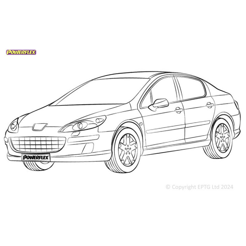 Silentblock Powerflex Peugeot 407 (2004-2010)Array