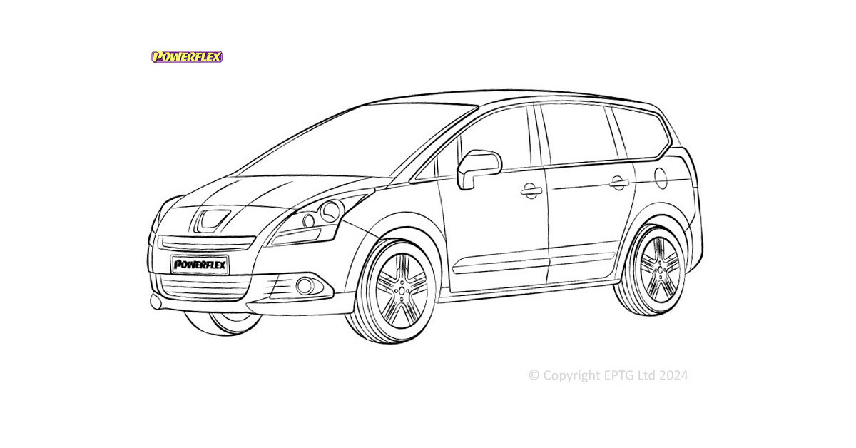 Silentblock Powerflex Peugeot 5008 T87 (2009-2017)